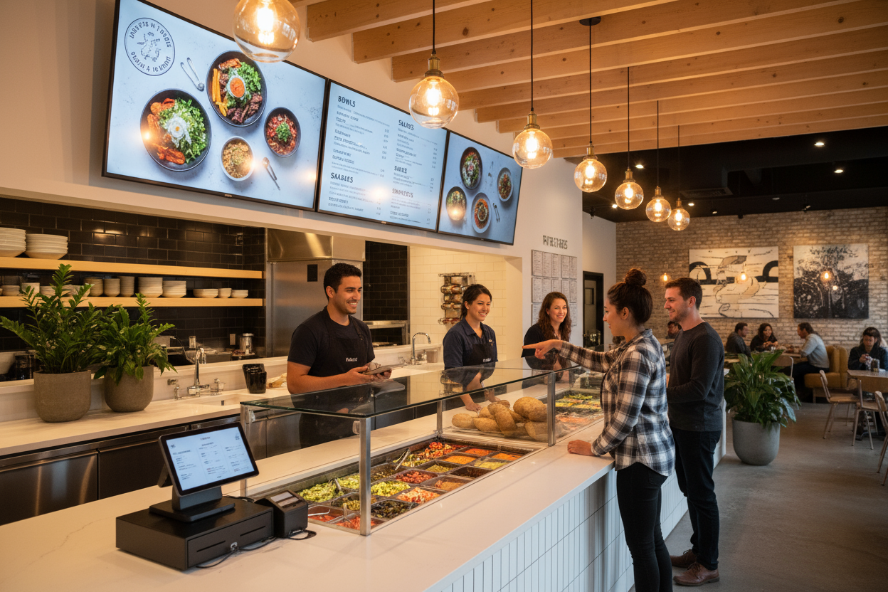 Fast-Casual Counter Service